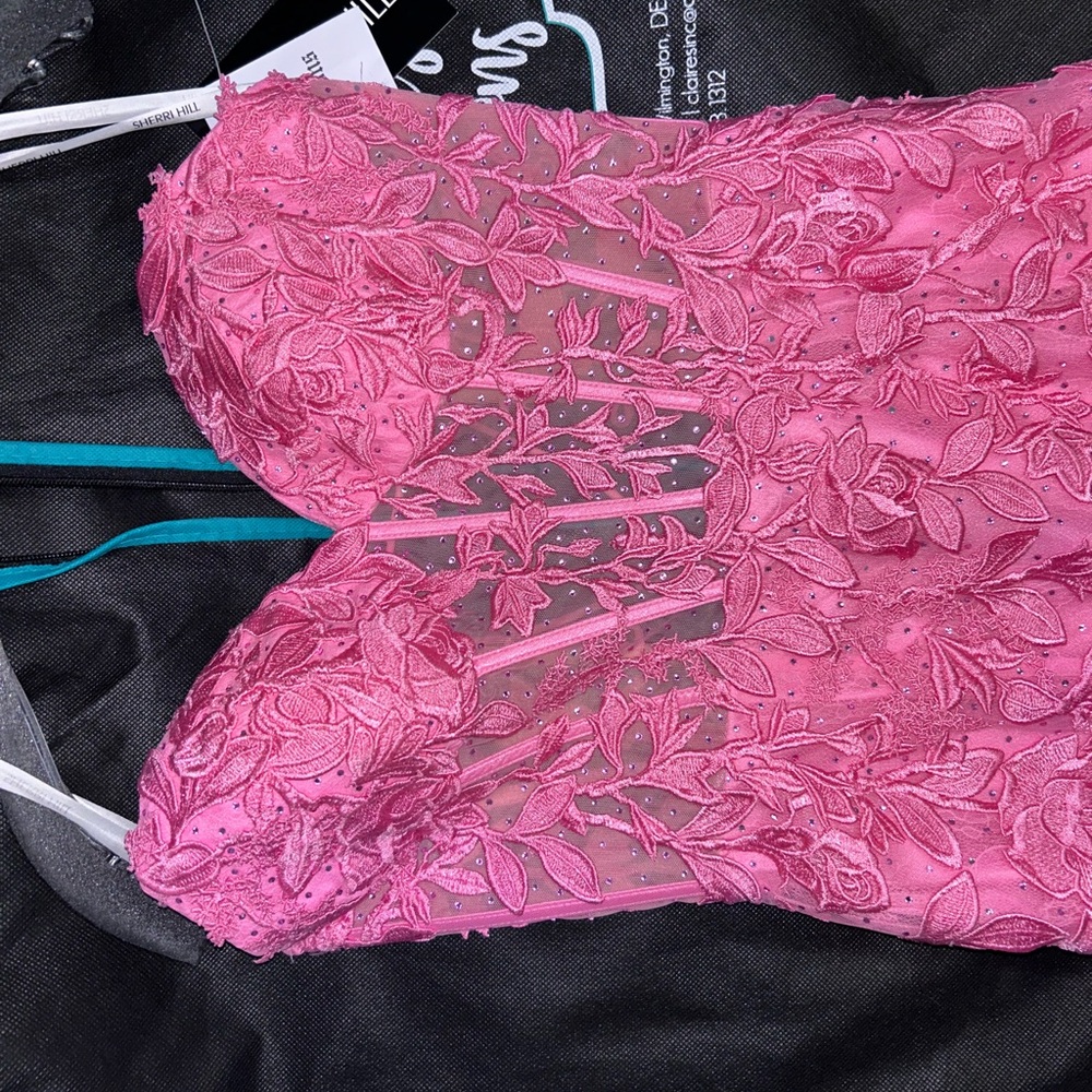 Pink Sherri Hill Prom dress
